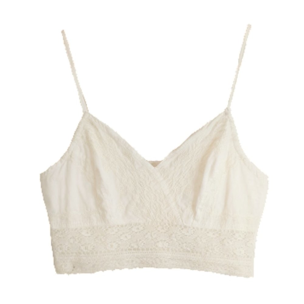 American Eagle Outfitters lace crop top or bralette